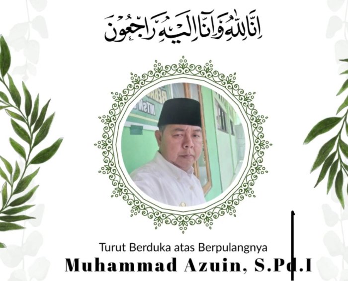 Muhammad Azwin, Guru di Kemenag Bungo, Meninggal Dunia Muhammad Azwin, Guru di Kemenag Bungo, Meninggal Dunia