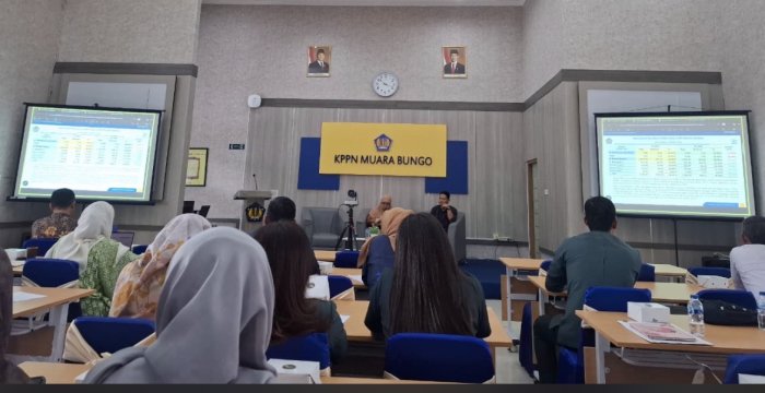 KPPN Muara Bungo Gelar Sosialisasi IKPA dan Keamanan Keuangan