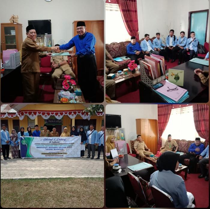 KEPALA MAN 3 BUNGO MENERIMA MAHASISWA PPLK II IAI YASNI MUARA BUNGO KEPALA MAN 3 BUNGO MENERIMA MAHASISWA PPLK II IAI YASNI MUARA BUNGO