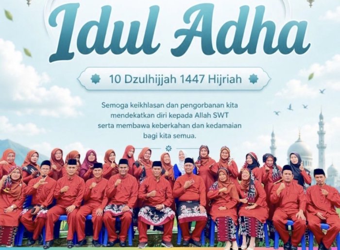 MAN 3 Bungo Beri Ucapan Selamat Hari Raya Idul Adha 1447 H MAN 3 Bungo Beri Ucapan Selamat Hari Raya Idul Adha 1447 H