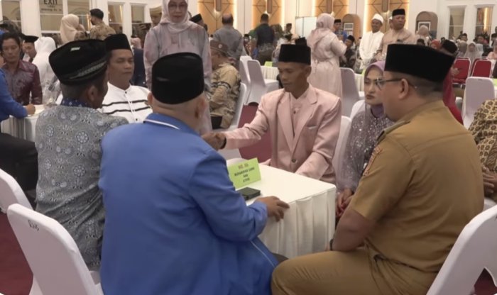 Baznas Kota Jambi Gelar Nikah dan Walimah Massal, Wujudkan Impian Pasangan Kurang Mampu Baznas Kota Jambi Gelar Nikah dan Walimah Massal, Wujudkan Impian Pasangan Kurang Mampu