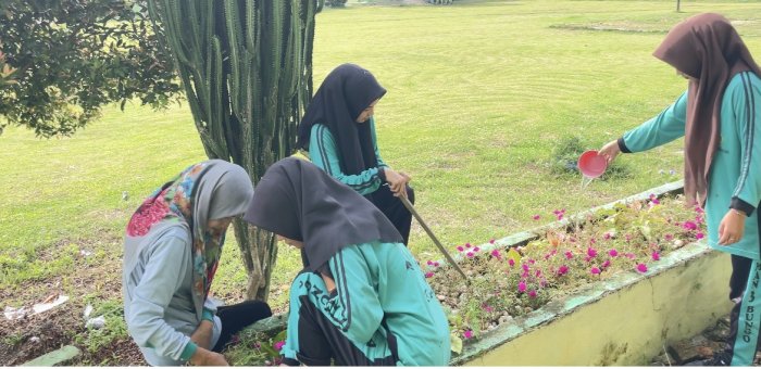 MAN 3 Bungo Gelar Gotong Royong Massal Persiapkan Lingkungan Nyaman Jelang Ujian Madrasah 2026