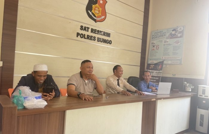 Polres Bungo Sosialisasikan Perlindungan Anak dan Karier Polri