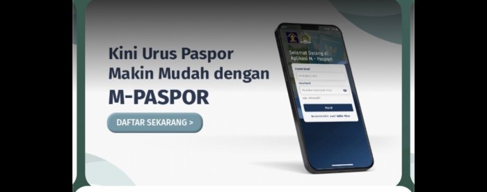 Cara Mudah Daftar Paspor Online Melalui Aplikasi M-Paspor