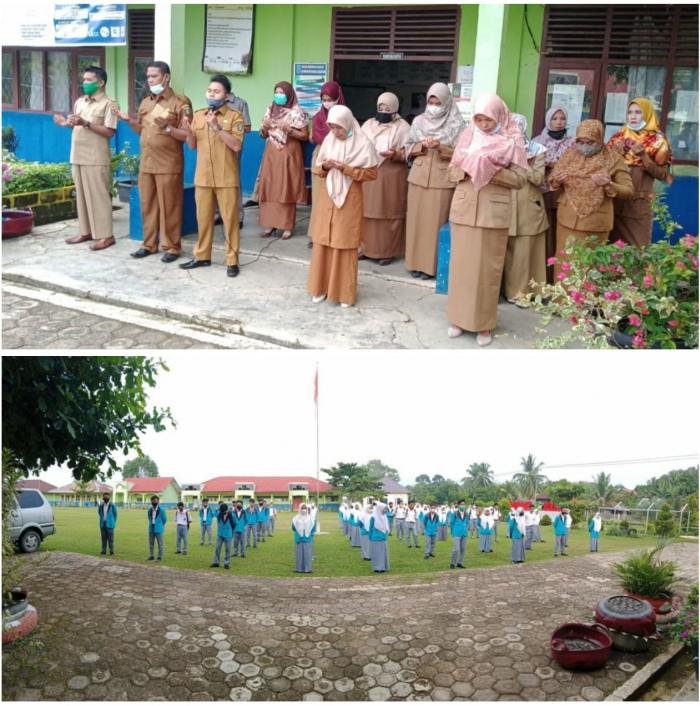 HARI PERTAMA PELAKSANAAN UJIAN MADRASAH (UM) DI MAN 3 BUNGO