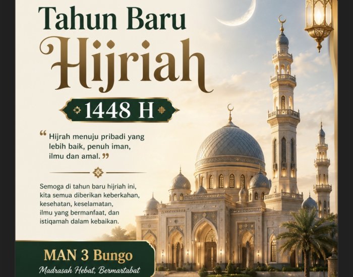 MAN 3 Bungo Ajak Refleksi Sambut Tahun Baru Islam