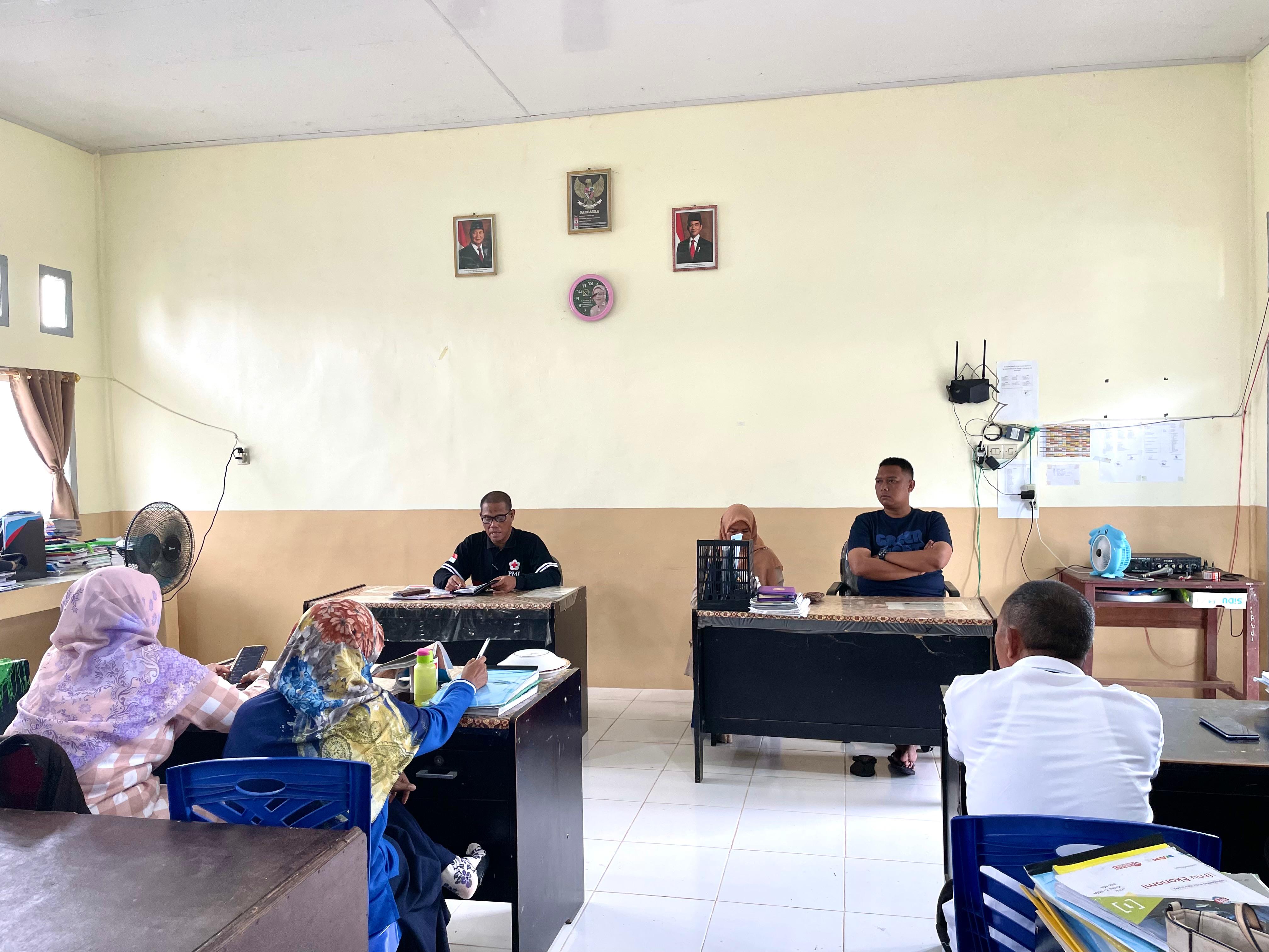 MAN 3 BUNGO GELAR RAPAT PERSIAPAN UJIAN MADRASAH TAHUN AJARAN 2024/202