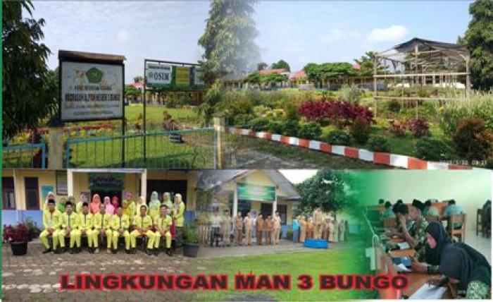 SISWA - SISWI MAN 3 BUNGO IKUTI USBN