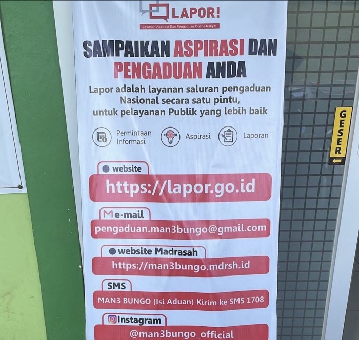 MAN 3 Bungo Perkuat Zona Integritas dengan Kanal Aspirasi
