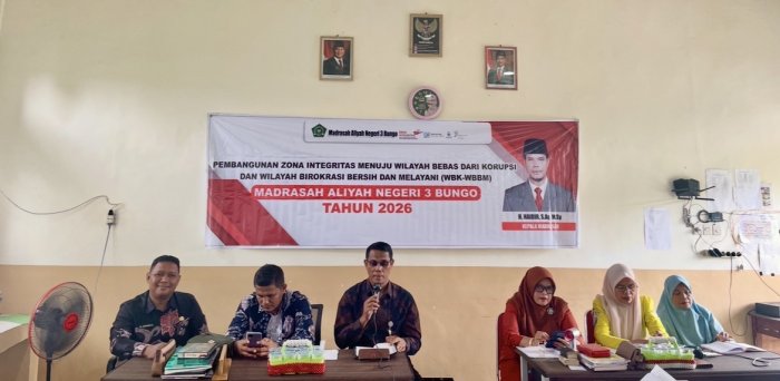 MAN 3 Bungo Siapkan Fasilitas Inklusif Toilet Khusus disabilitas untuk Zona Integritas