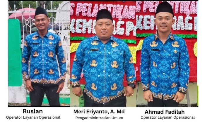Tiga Tenaga Kependidikan MAN 3 Bungo Dilantik sebagai ASN PPPK Tiga Tenaga Kependidikan MAN 3 Bungo Dilantik sebagai ASN PPPK
