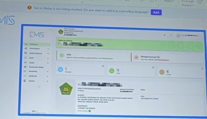 Kemenag Fokuskan Pemutakhiran Data EMIS Semester Genap 2025-2026 Kemenag Fokuskan Pemutakhiran Data EMIS Semester Genap 2025-2026