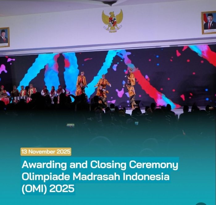 Menteri Agama Tutup Resmi OMI Madrasah Tingkat Nasional