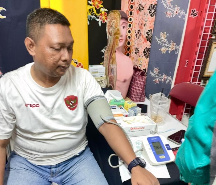 Kaur TU MAN 3 Bungo Ikuti Pemeriksaan Kesehatan di Pameran HUT Bungo Kaur TU MAN 3 Bungo Ikuti Pemeriksaan Kesehatan di Pameran HUT Bungo