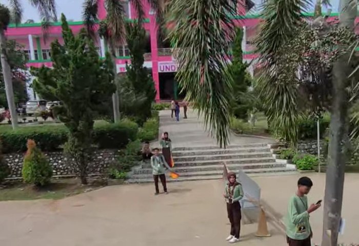 Pramuka MAN 3 Bungo Tiba di Bumi Perkemahan Dara Jingga