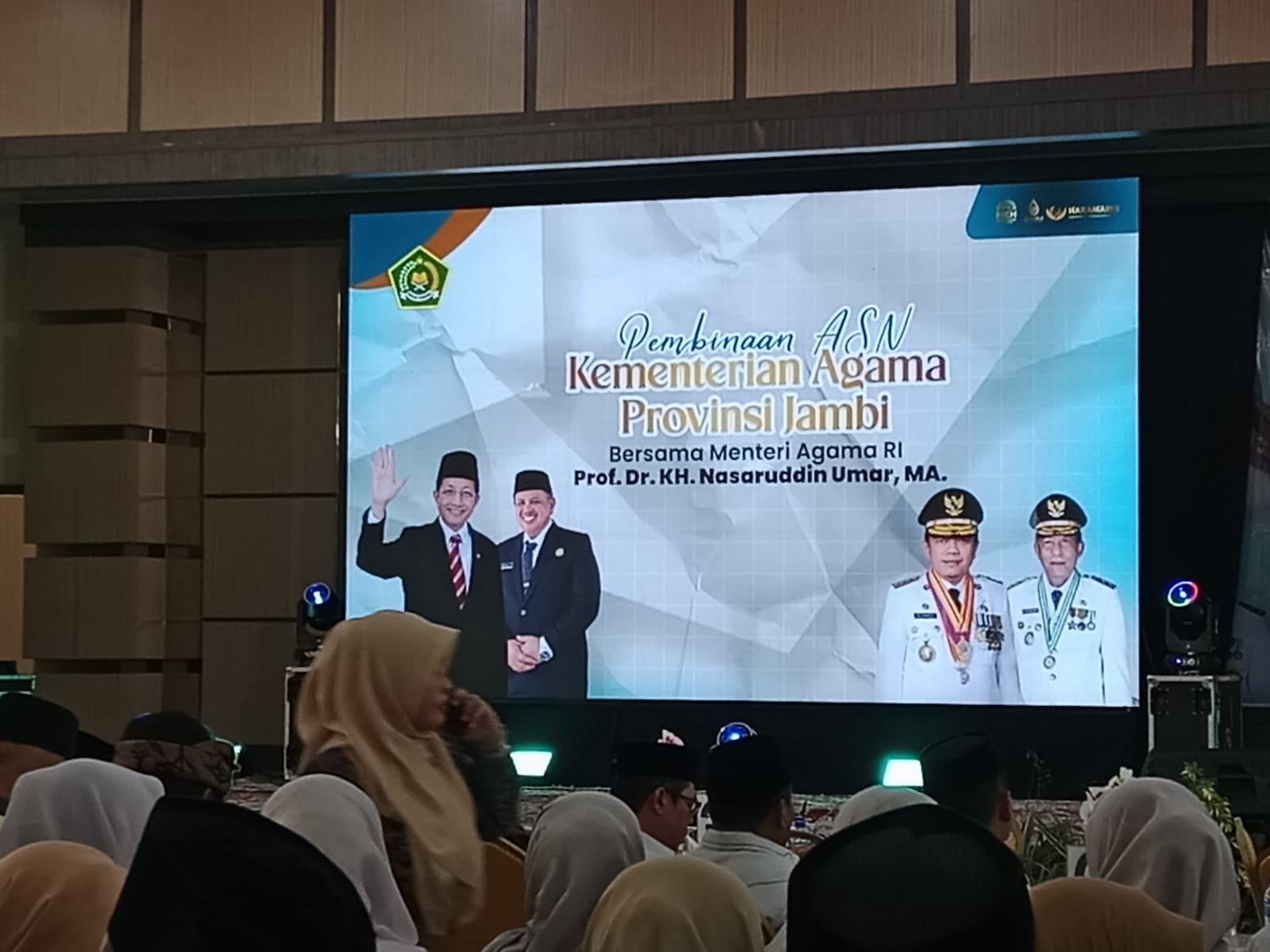 Kepala MAN 3 Bungo Ikuti Pembinaan ASN Bersama Menag RI di Jambi Kepala MAN 3 Bungo Ikuti Pembinaan ASN Bersama Menag RI di Jambi