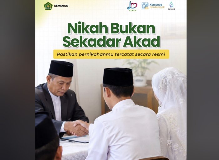 Kemenag Imbau Masyarakat Bungo Hindari Perkawinan Siri demi Kepastian Hukum dan Perlindungan Anak-Istri Kemenag Imbau Masyarakat Bungo Hindari Perkawinan Siri demi Kepastian Hukum dan Perlindungan Anak-Istri