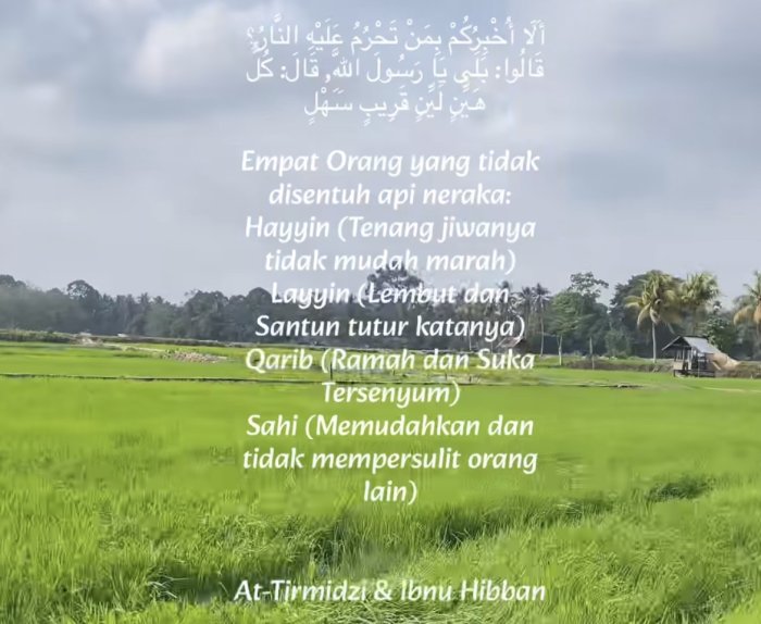 KHASANAH ISLAMI: Catat! Ini 4 Golongan Manusia yang Haram Disentuh Api Neraka