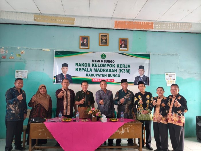 MAN 3 Bungo Bahas Persiapan Akhir Tahun dan PMBM