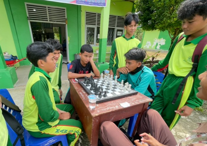 Final Turnamen Catur Antar Kelas Berlangsung Meriah