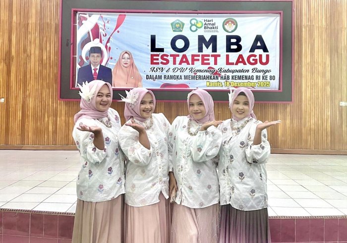 MAN 3 Bungo Wakili Lomba Senitari Suara di HAB Jambi MAN 3 Bungo Wakili Lomba Senitari Suara di HAB Jambi