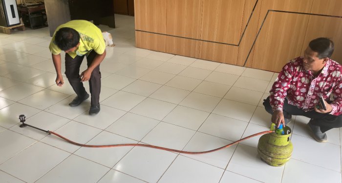 Dapur Umum MAN 3 Bungo Dilengkapi Kompor Gas Baru