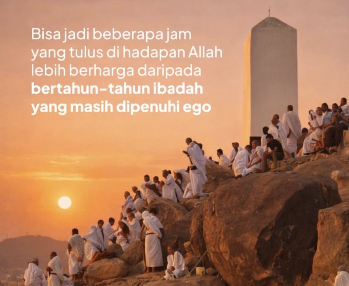 Ketulusan Doa di Padang Arafah dan Kisah Muhammad bin Wasi