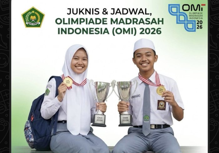 Resmi Dibuka! Olimpiade Madrasah Indonesia (OMI) 2026 Ajak Siswa Tumbuhkan Talenta Lewat Ekoteologi Resmi Dibuka! Olimpiade Madrasah Indonesia (OMI) 2026 Ajak Siswa Tumbuhkan Talenta Lewat Ekoteologi