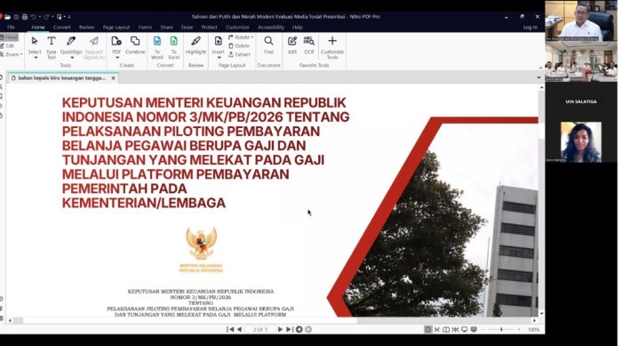 Kemenag Uji Coba Sistem Gaji Terintegrasi, update data pegawai jadi kunci