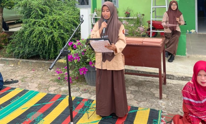 Masitah Pimpin Doa di Peringatan Sumpah Pemuda 2025