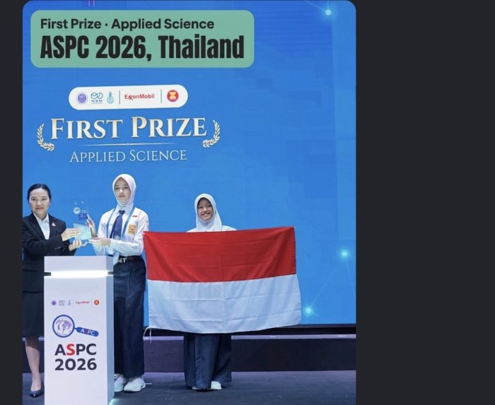 Dua Siswi SMP Negeri 2 Semarang Raih Juara 1 Tingkat ASEAN di Thailand Usai Berjaya di ISPO