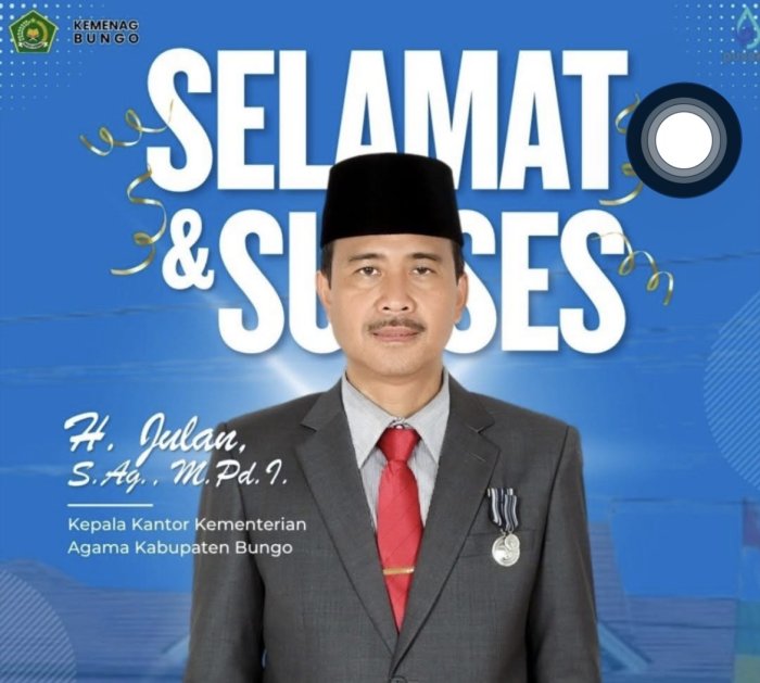H. Julan Resmi Dilantik Jadi Kepala Kantor Kemenag Kabupaten Bungo yang Baru H. Julan Resmi Dilantik Jadi Kepala Kantor Kemenag Kabupaten Bungo yang Baru