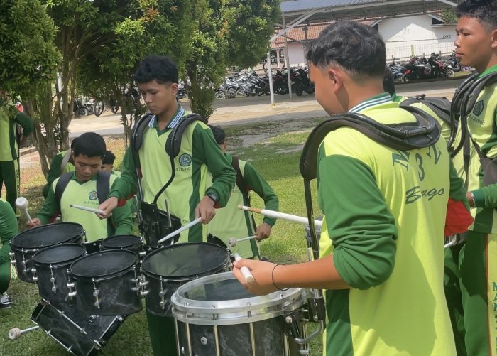 MAN 3 Bungo Gelar Latihan Perdana Ketukan Irama, Persiapkan 17 Agustus MAN 3 Bungo Gelar Latihan Perdana Ketukan Irama, Persiapkan 17 Agustus