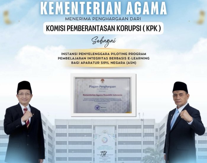 Kemenag RI Raih Penghargaan KPK, MAN 3 Bungo Kian Optimistis Akselerasikan Pembangunan Zona Integritas Kemenag RI Raih Penghargaan KPK, MAN 3 Bungo Kian Optimistis Akselerasikan Pembangunan Zona Integritas