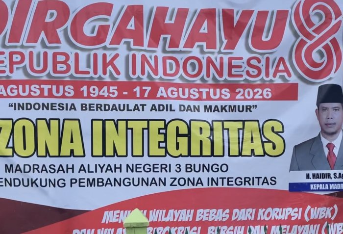 MAN 3 Bungo secara resmi menyatakan kesiapan dan komitmen penuh untuk membangun Zona Integritas MAN 3 Bungo secara resmi menyatakan kesiapan dan komitmen penuh untuk membangun Zona Integritas