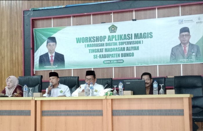 Kepala MAN 3 Bungo beserta Operator ikutin kegiatan penting pembelajaran