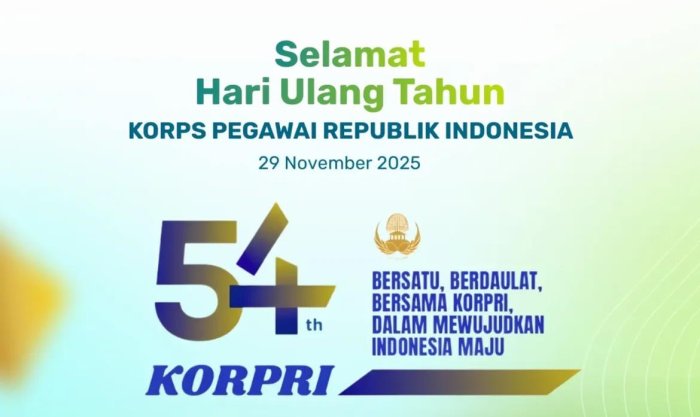 MAN 3 Bungo Sampaikan Ucapan Selamat Hari Korpri ke-54 MAN 3 Bungo Sampaikan Ucapan Selamat Hari Korpri ke-54