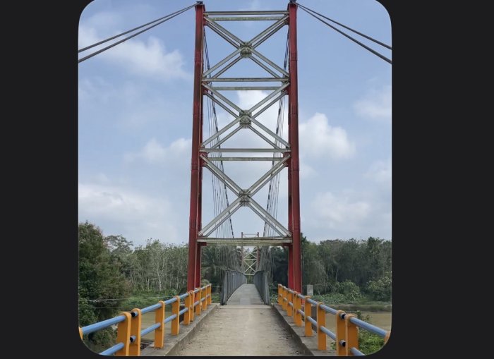 Infrastruktur Andal, Perbaikan Jembatan Gantung Lubuk Benteng Resmi Rampung Infrastruktur Andal, Perbaikan Jembatan Gantung Lubuk Benteng Resmi Rampung