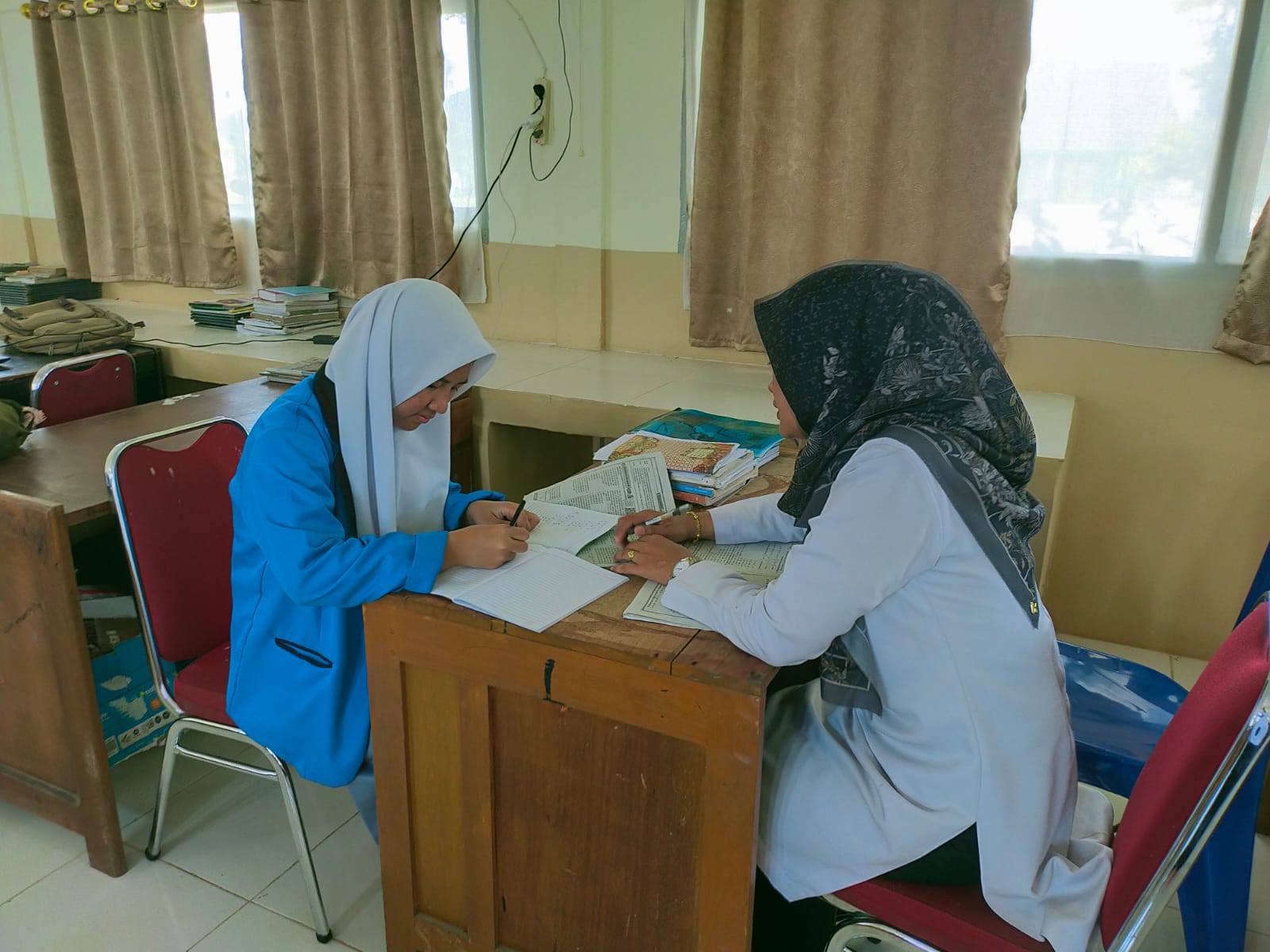 Jelang KSM Provinsi 2024,Rahmadina Giat Belajar Jelang KSM Provinsi 2024,Rahmadina Giat Belajar