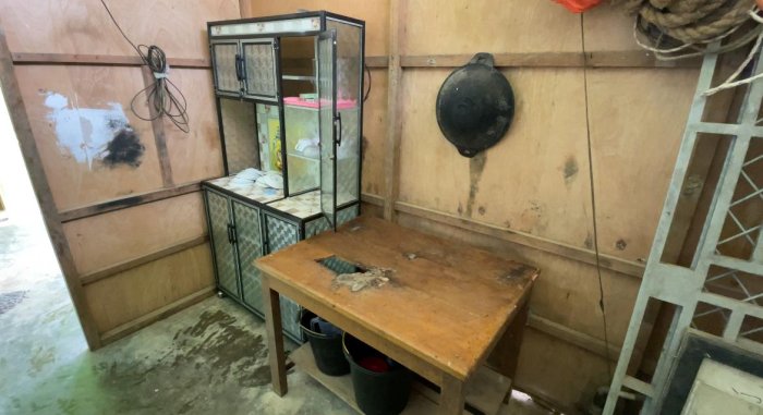 Dapur Umum MAN 3 Bungo Bersih Setelah Gotong Royong