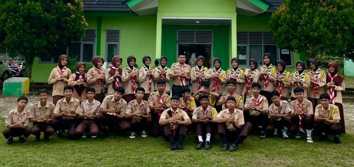 Siswa MAN 3 Bungo Rutin Latihan Pramuka 1 Kali Seminggu