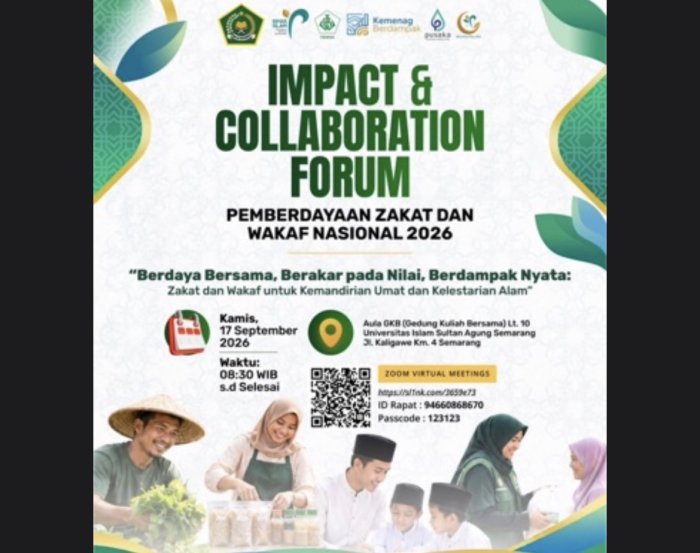 Kemenag Dorong Optimalisasi Zakat dan Wakaf untuk Pemberdayaan Ekonomi Kemenag Dorong Optimalisasi Zakat dan Wakaf untuk Pemberdayaan Ekonomi