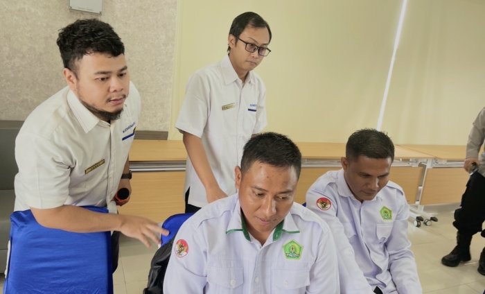 KPPN Muara Bungo Dampingi Satker Revisi Halaman III DIPA