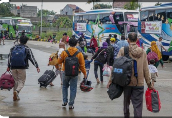 Cuti Lebaran Dimanfaatkan Masyarakat untuk Mudik ke Kampung