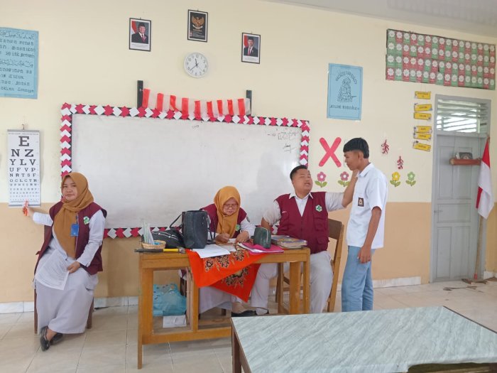 Puskesmas Tanah Sepenggal Gelar Pemeriksaan Kesehatan Gratis di MAN 3 Bungo