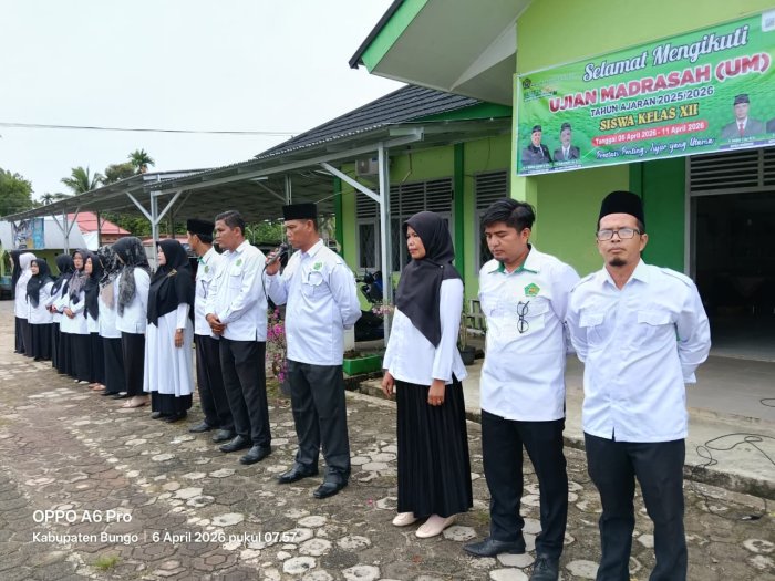 MAN 3 Bungo Tekankan Kejujuran dalam Ujian Madrasah MAN 3 Bungo Tekankan Kejujuran dalam Ujian Madrasah