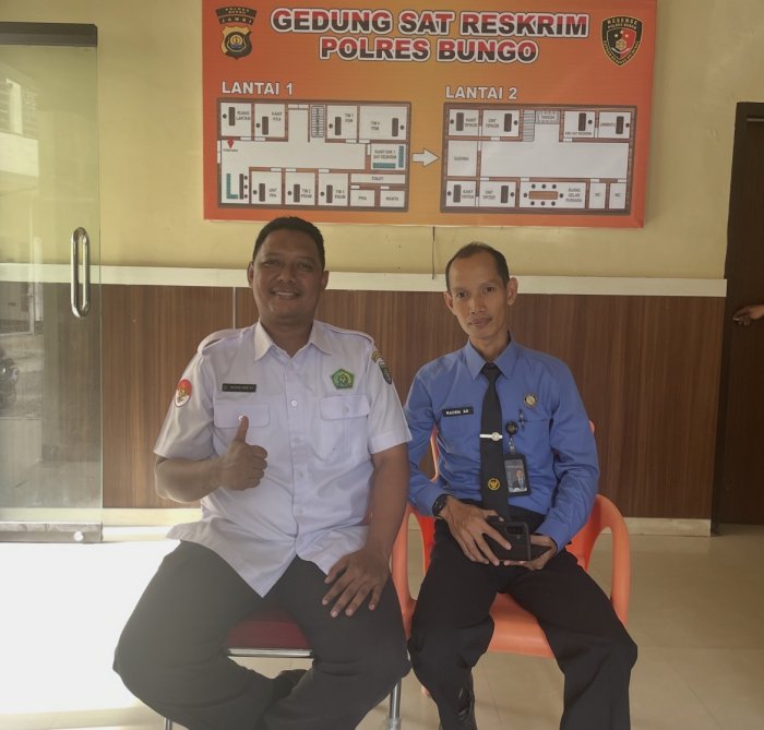 Polres Bungo dan Lintas Sektor Gelar Sosialisasi Keamanan di Madrasah