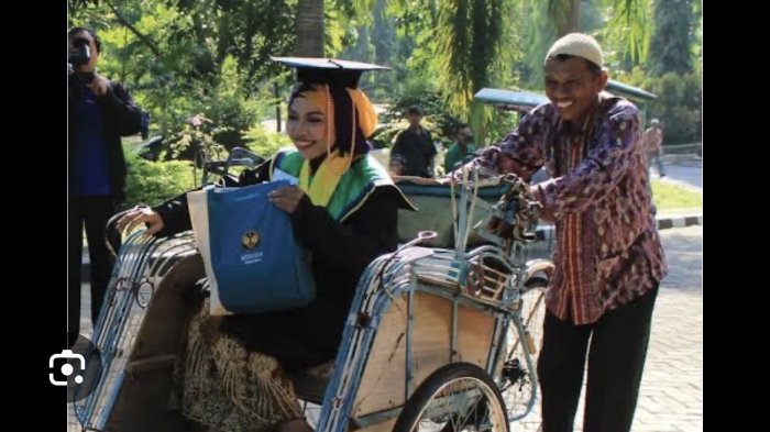 Perjalanan Inspiratif Raeni dari Anak Tukang Becak Menjadi Profesor Perjalanan Inspiratif Raeni dari Anak Tukang Becak Menjadi Profesor