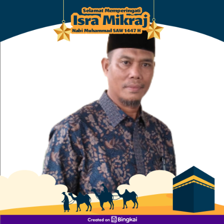 MAN 3 Bungo Sampaikan Ucapan Selamat Isra Miraj 1447 H: Momentum Perkuat Iman dan Disiplin Ibadah