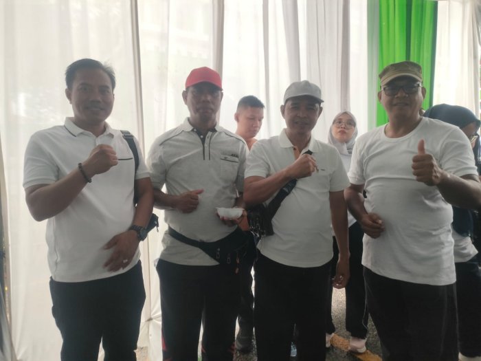 Kepala MAN 3 Bungo Mengikuti Jalan Santai Kerukunan Umat Beragama Memperingatan HAB ke-80 di Jambi